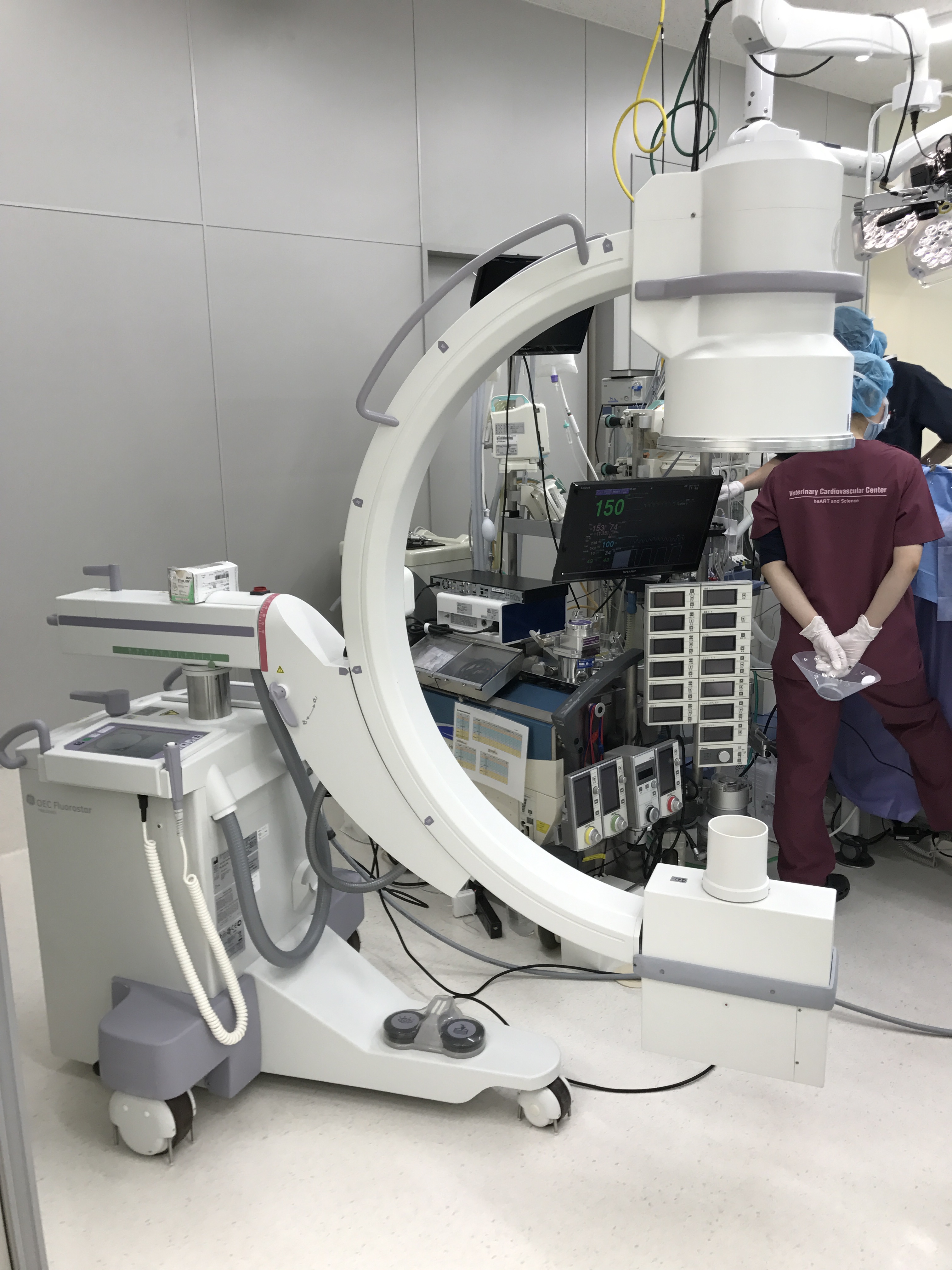 心臓血管外科用X線撮影装置 (Cアーム)